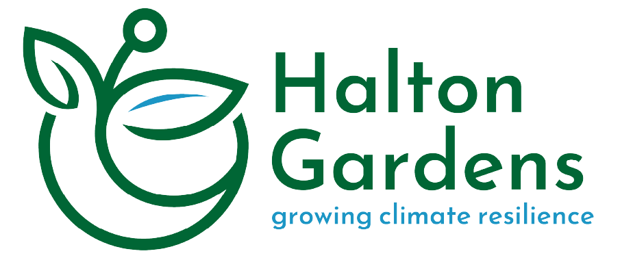 Halton Gardens - Growing Climate Resilience Logo.